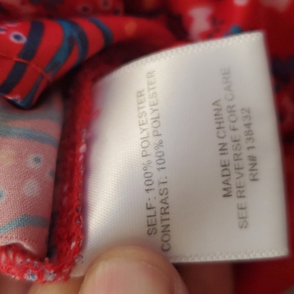 Modcloth Oriental Inspired Top SZ MD - Picture 7 of 9